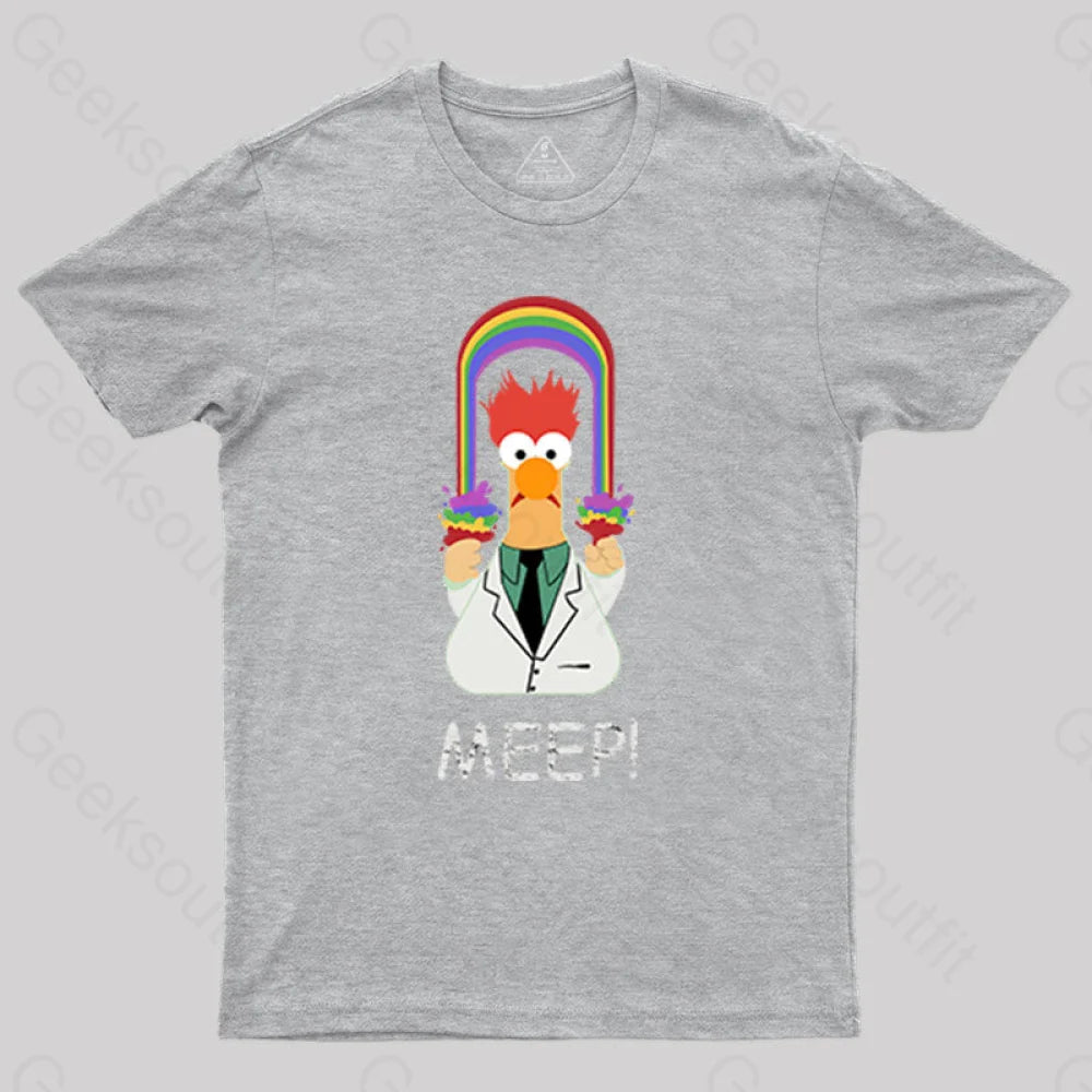 Meep! T-Shirt Grey / S Yc
