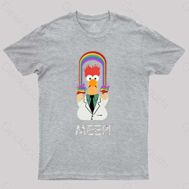 Meep! T-Shirt Grey / S Yc
