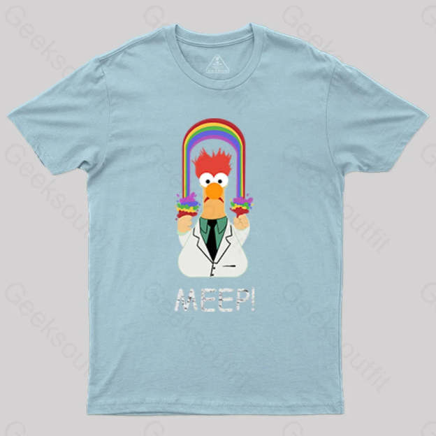 Meep! T-Shirt Light Blue / S Yc