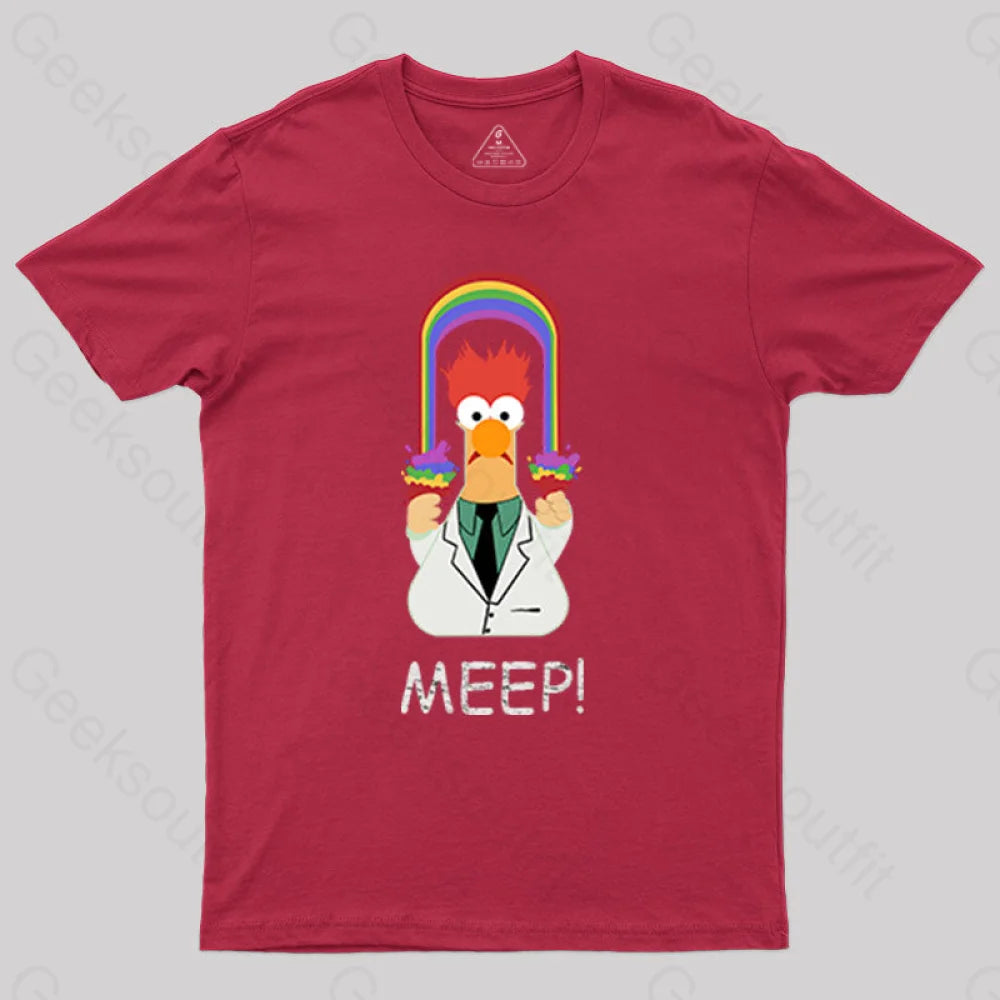 Meep! T-Shirt Red / S Yc