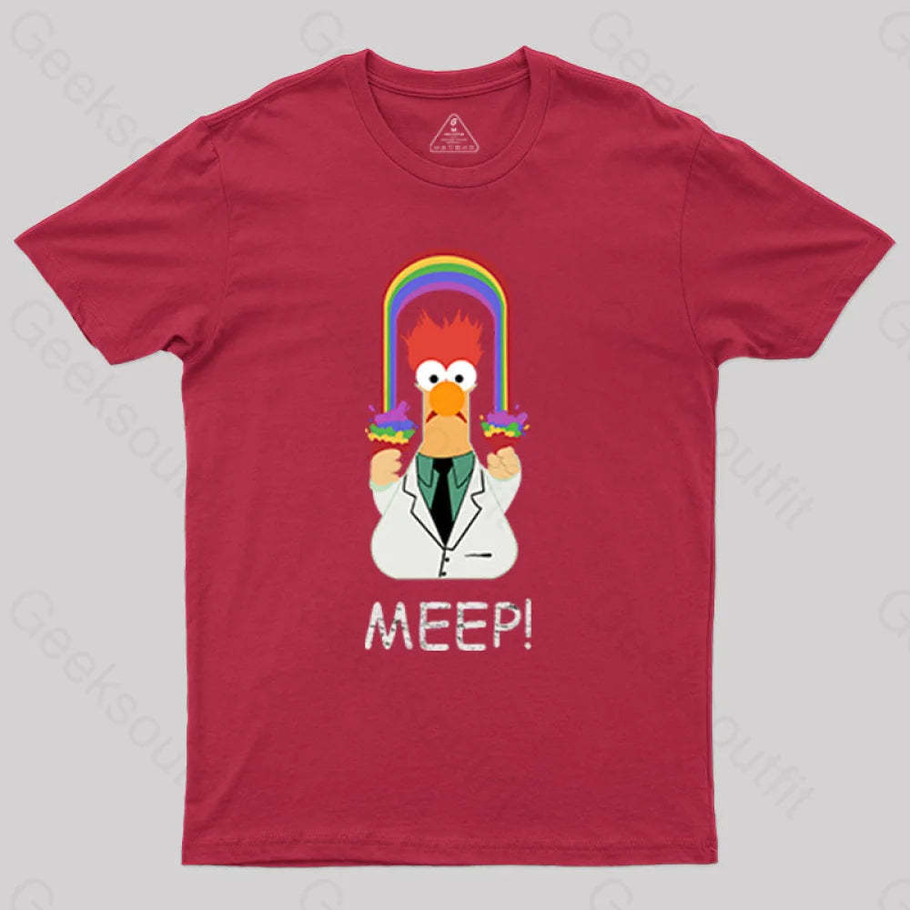 Meep! T-Shirt Red / S Yc