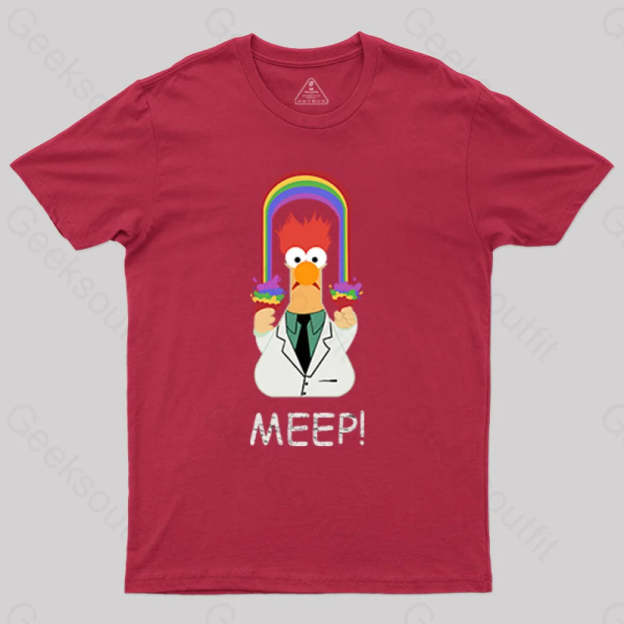 Meep! T-Shirt Red / S Yc