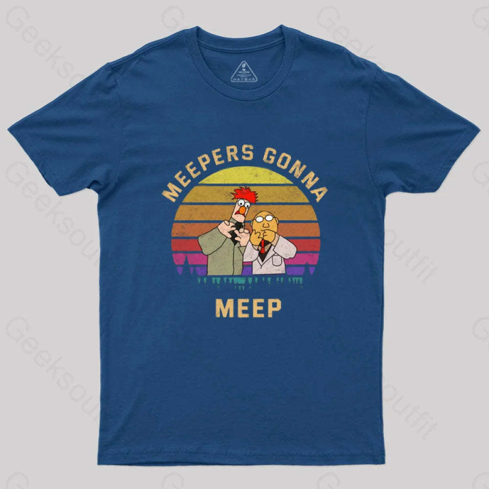 Meepers Gonna Meep T-Shirt Navy / S