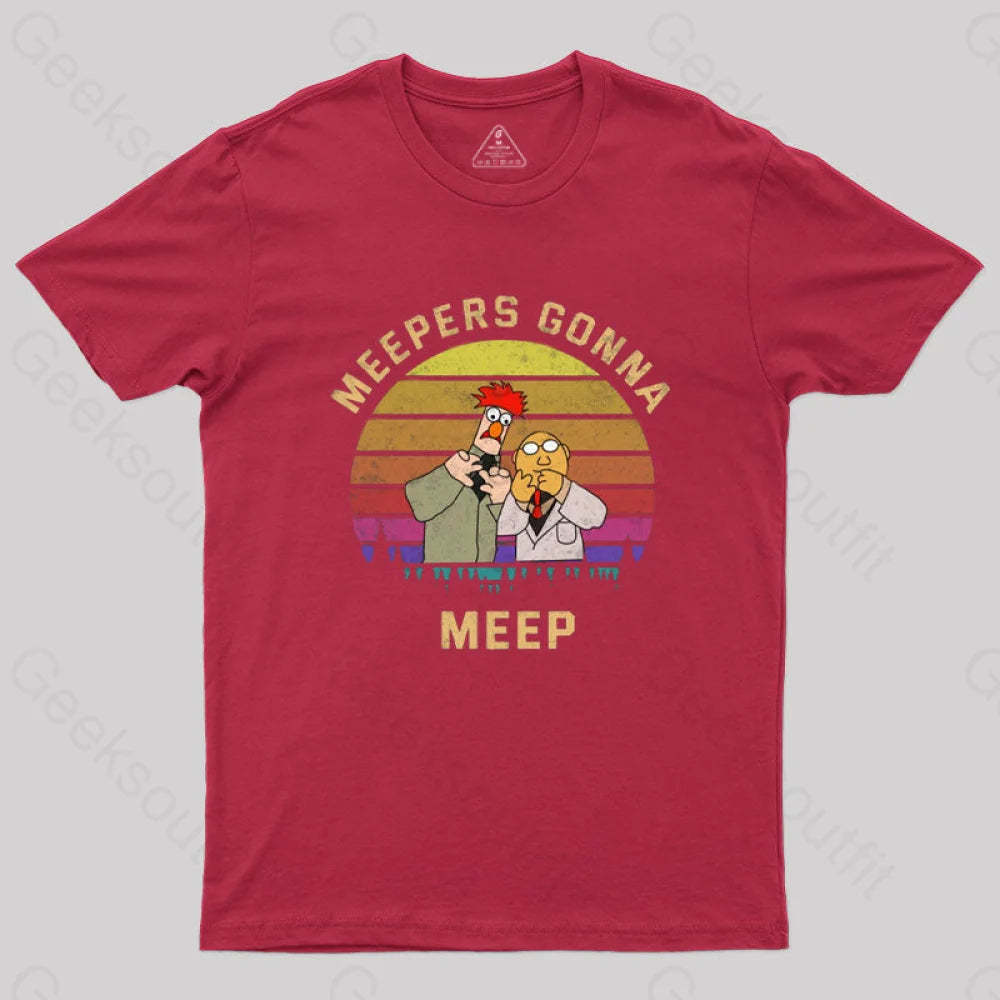 Meepers Gonna Meep T-Shirt Red / S