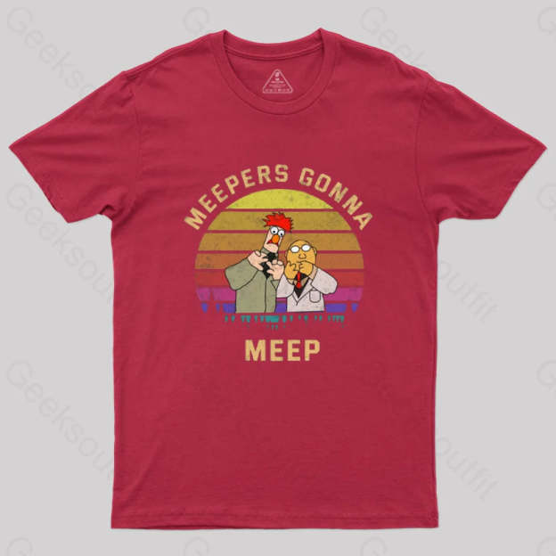 Meepers Gonna Meep T-Shirt Red / S