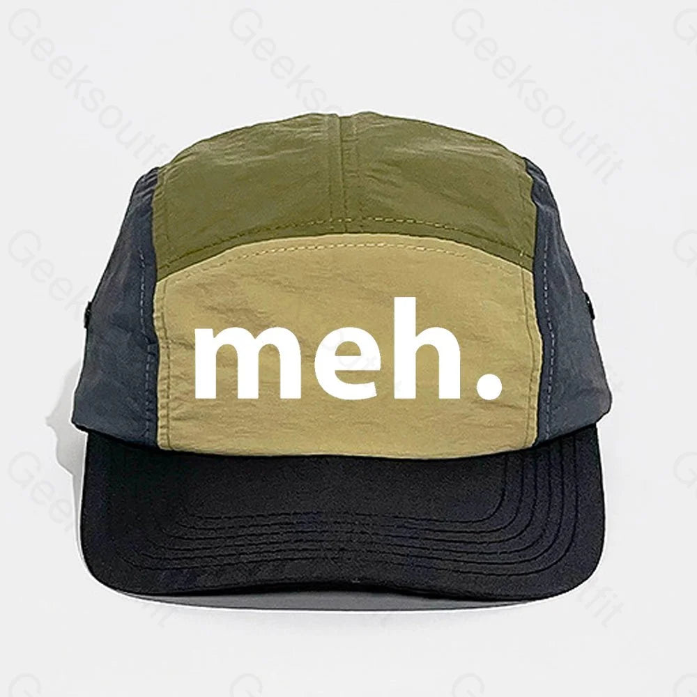 Meh Quick-drying Panel Cap - Geeksoutfit