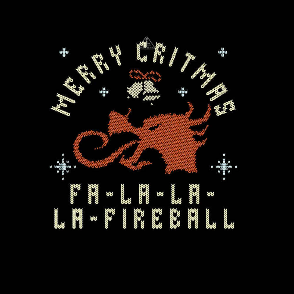 Merry Critmas Fireball T-Shirt