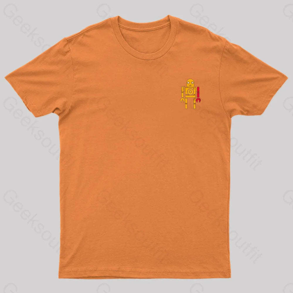 Metal Legends Series 01 Geek T-Shirt Orange / S