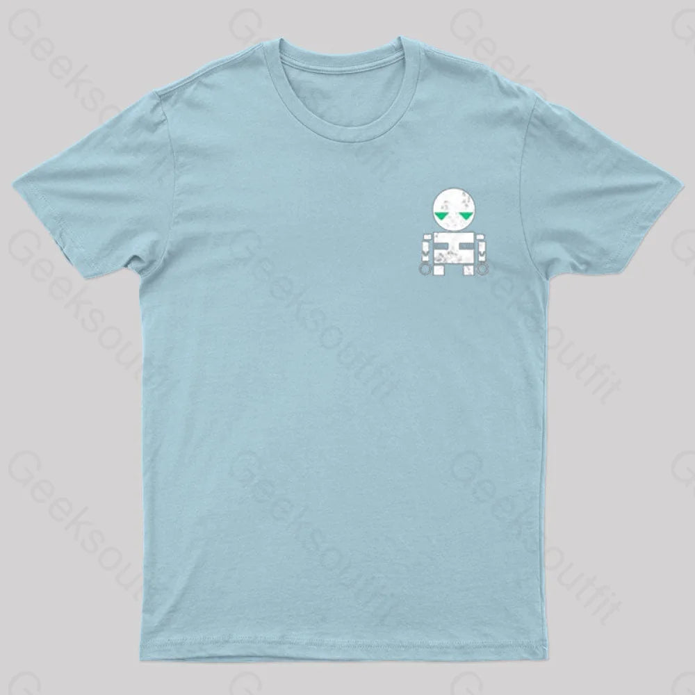 Metal Legends Series 06 Geek T-Shirt Light Blue / S