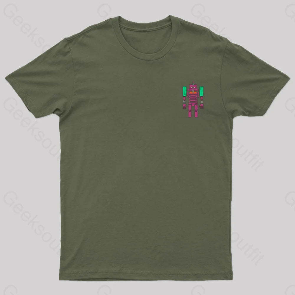 Metal Legends Series 09 Nerd T-Shirt Army Green / S