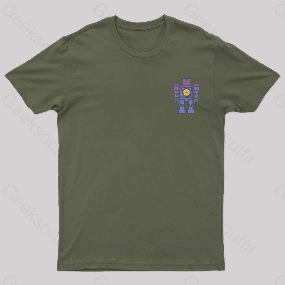 Metal Legends Series 10 Nerd T-Shirt Army Green / S