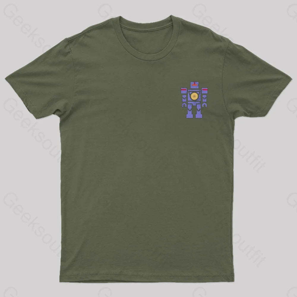 Metal Legends Series 10 Nerd T-Shirt Army Green / S