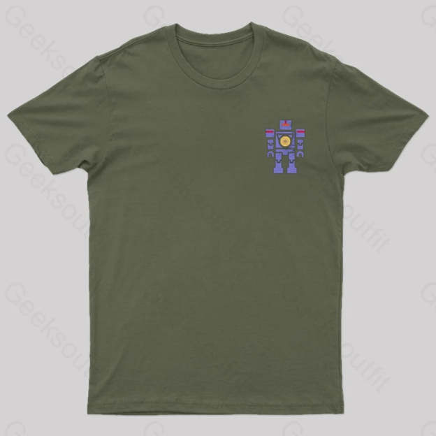 Metal Legends Series 10 Nerd T-Shirt Army Green / S