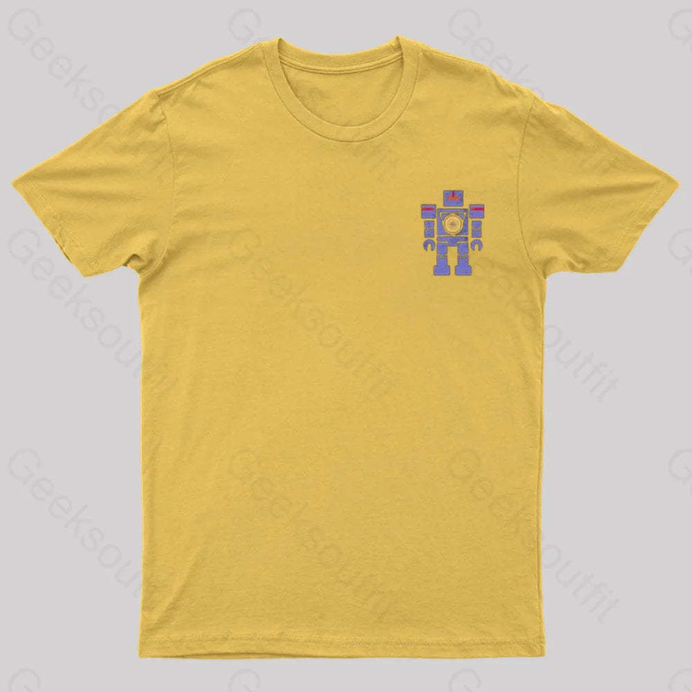Metal Legends Series 10 Nerd T-Shirt Yellow / S