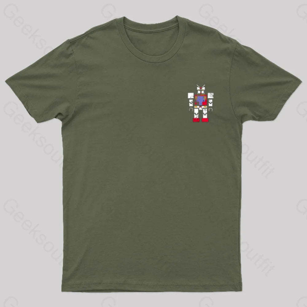 Metal Legends Series 11 Nerd T-Shirt Army Green / S
