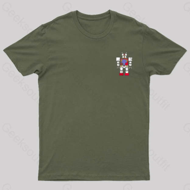 Metal Legends Series 11 Nerd T-Shirt Army Green / S