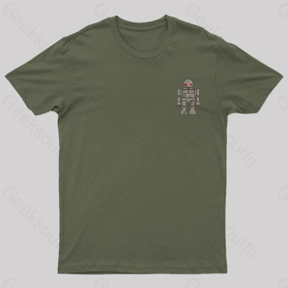 Metal Legends Series 13 Geek T-Shirt Army Green / S