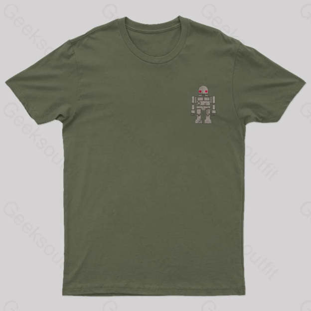 Metal Legends Series 13 Geek T-Shirt Army Green / S