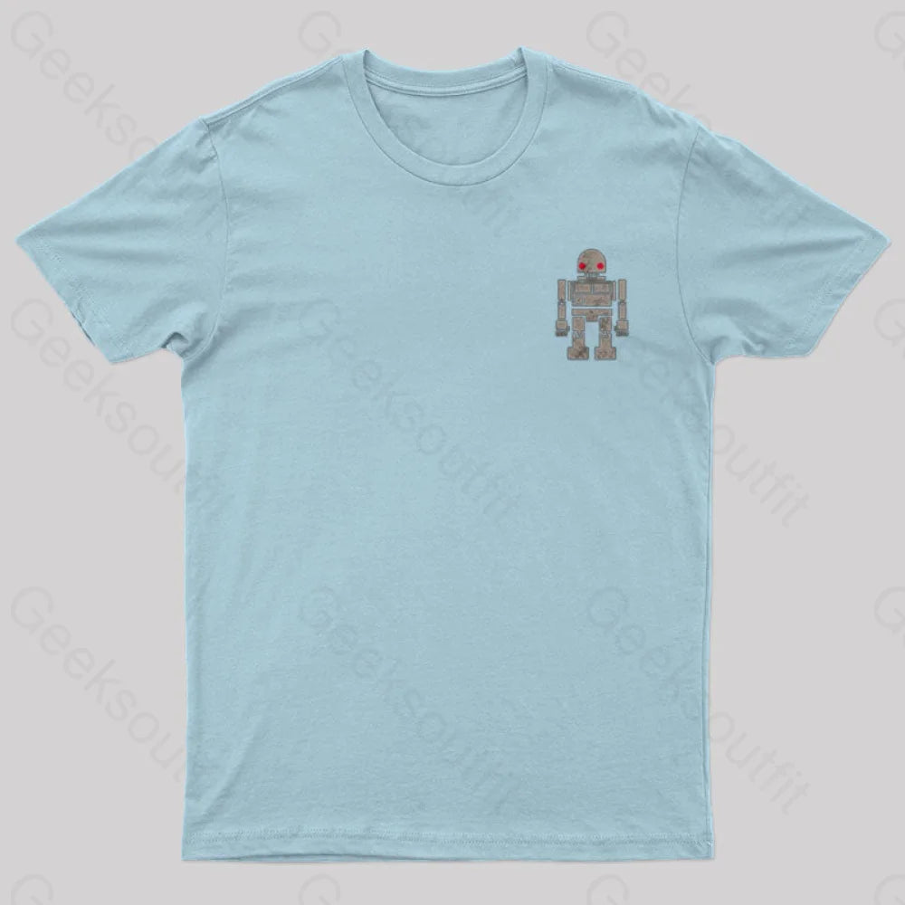 Metal Legends Series 13 Geek T-Shirt Light Blue / S