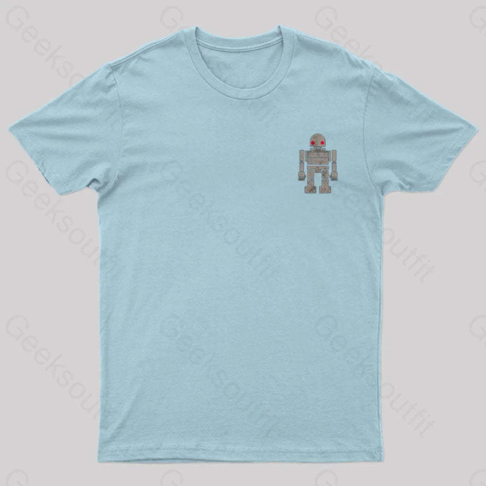 Metal Legends Series 13 Geek T-Shirt Light Blue / S