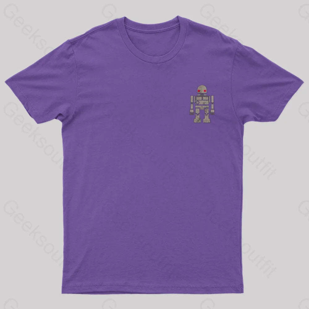 Metal Legends Series 13 Geek T-Shirt Purple / S