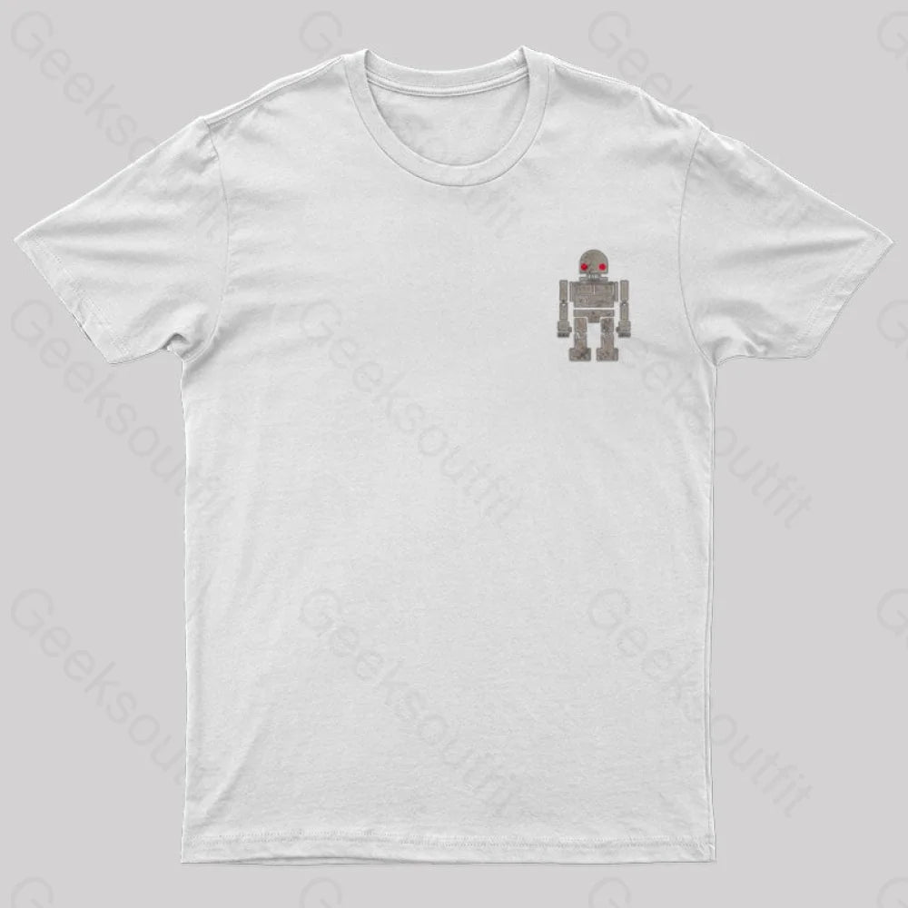 Metal Legends Series 13 Geek T-Shirt White / S