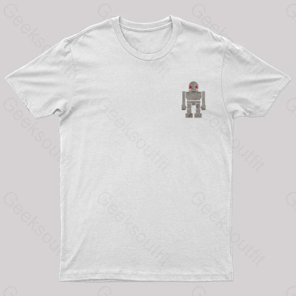 Metal Legends Series 13 Geek T-Shirt White / S