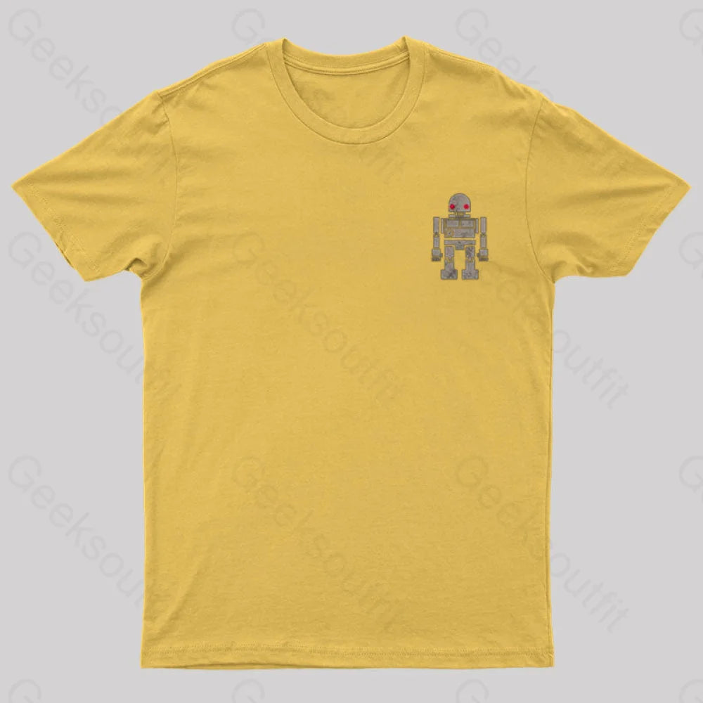 Metal Legends Series 13 Geek T-Shirt Yellow / S