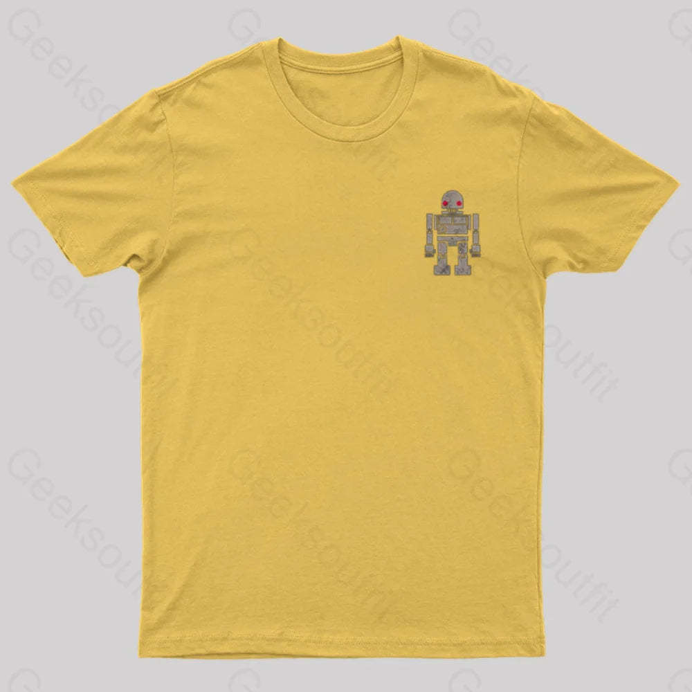 Metal Legends Series 13 Geek T-Shirt Yellow / S