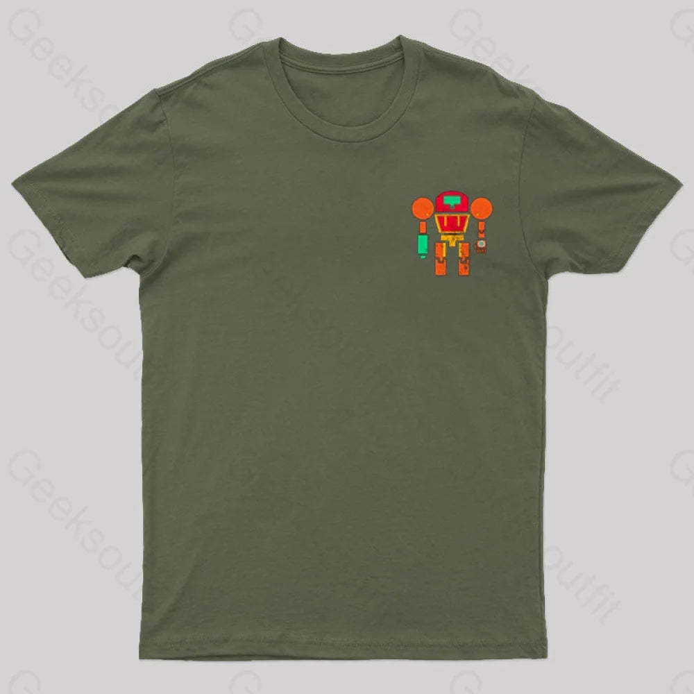 Metal Legends Series 15 Geek T-Shirt Army Green / S