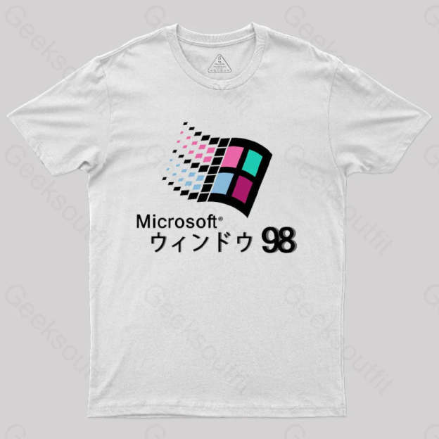 T Shirt Vintage 90s Microsoft Windows Computer Single Stitch