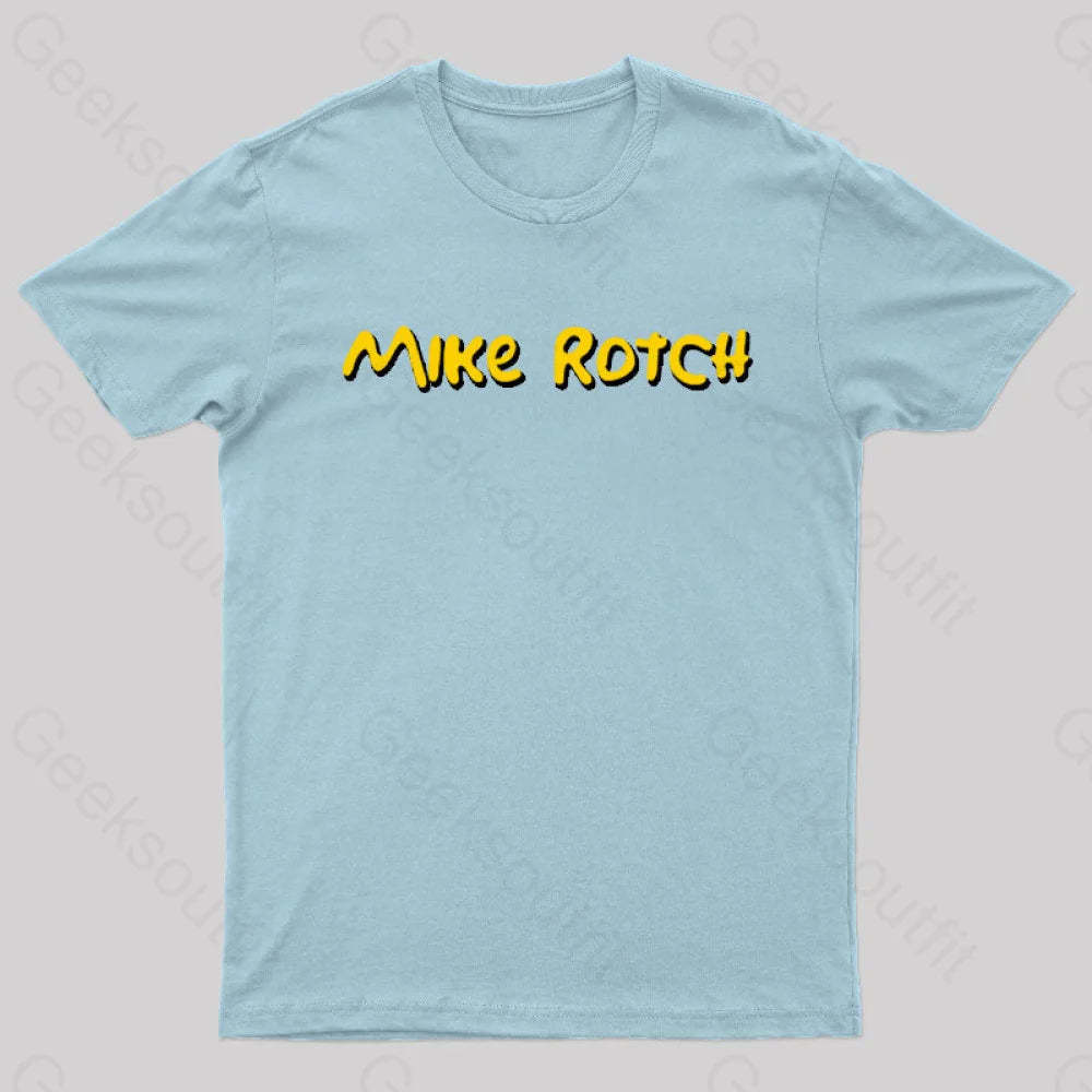 Mike Rotch Nerd T-Shirt Light Blue / S
