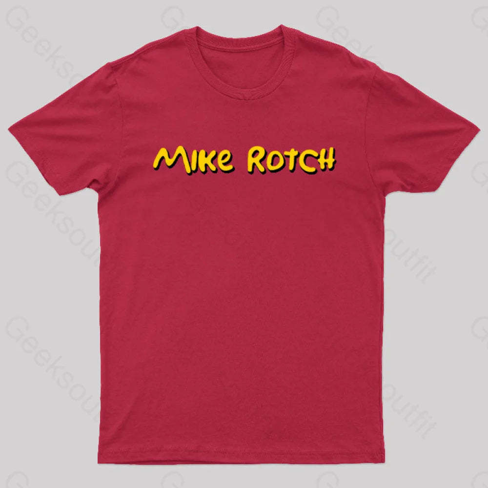 Mike Rotch Nerd T-Shirt Red / S