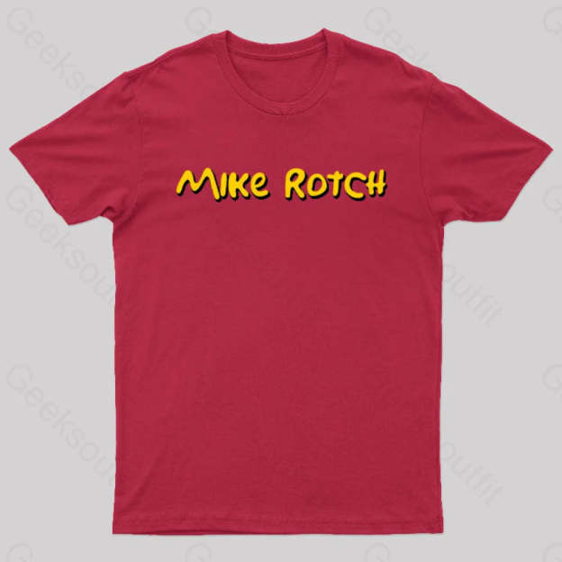 Mike Rotch Nerd T-Shirt Red / S