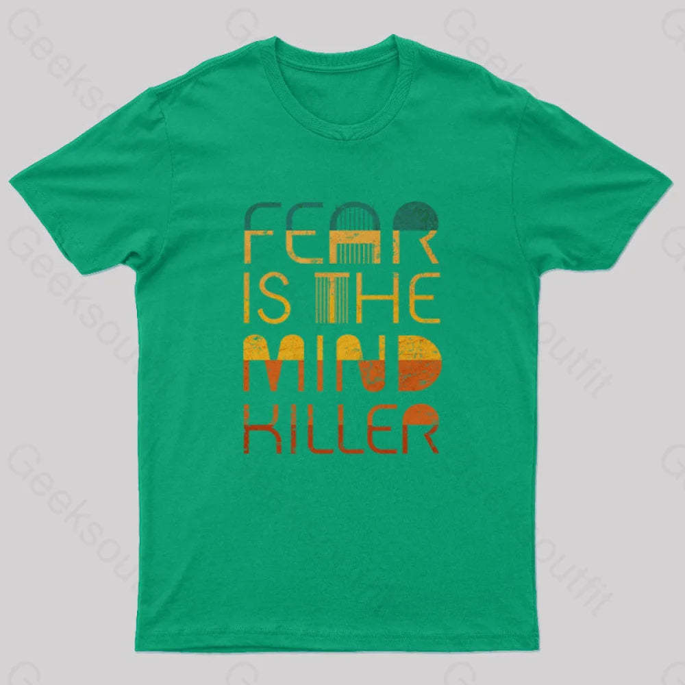 Mind Killer Geek T-Shirt Green / S