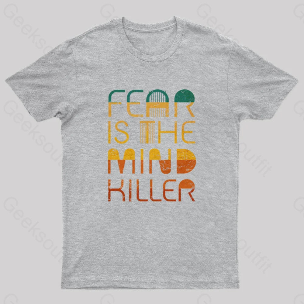 Mind Killer Geek T-Shirt Grey / S