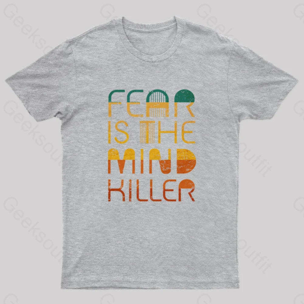 Mind Killer Geek T-Shirt Grey / S
