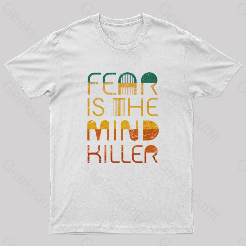 Mind Killer Geek T-Shirt White / S