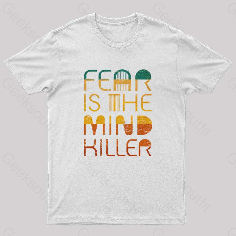 Mind Killer Geek T-Shirt White / S