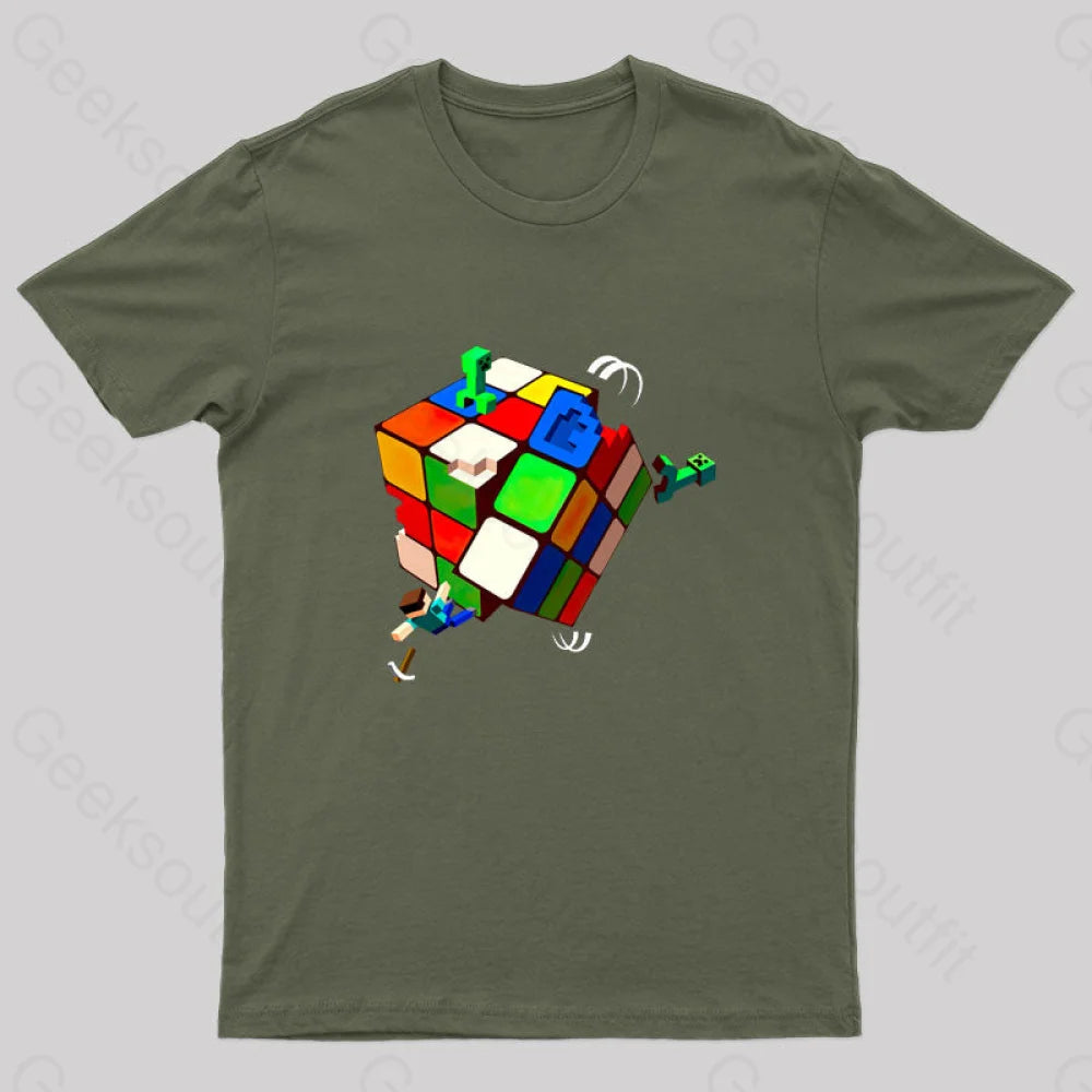 Minerubik T-Shirt Army Green / S