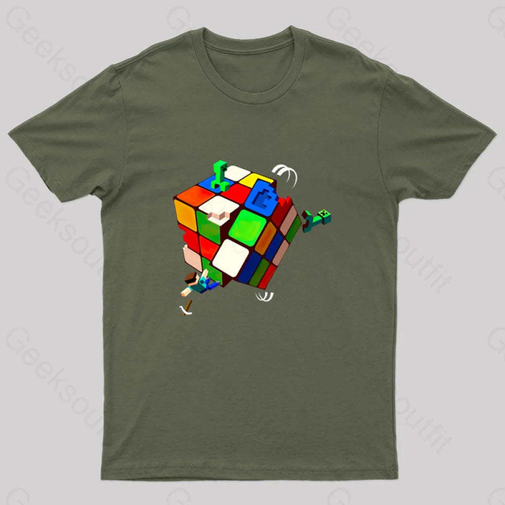 Minerubik T-Shirt Army Green / S