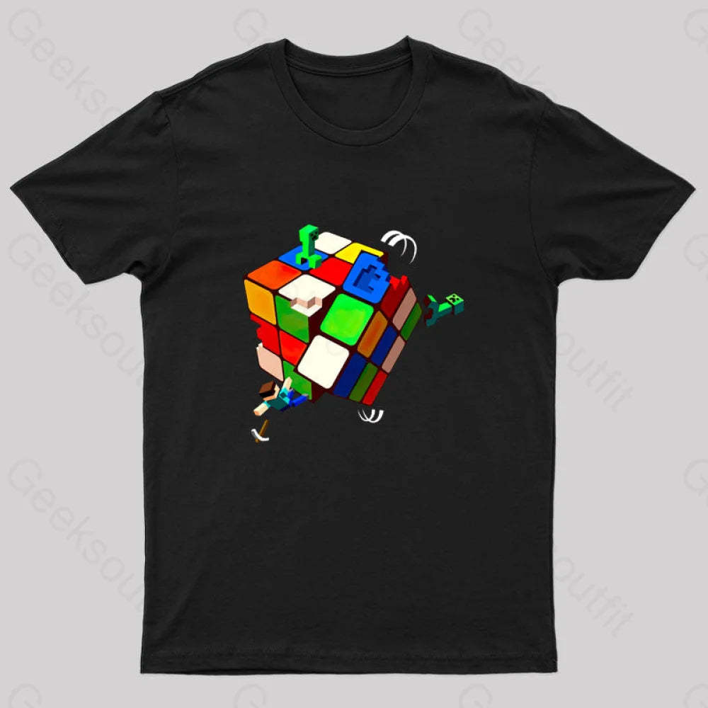 Minerubik T-Shirt Black / S