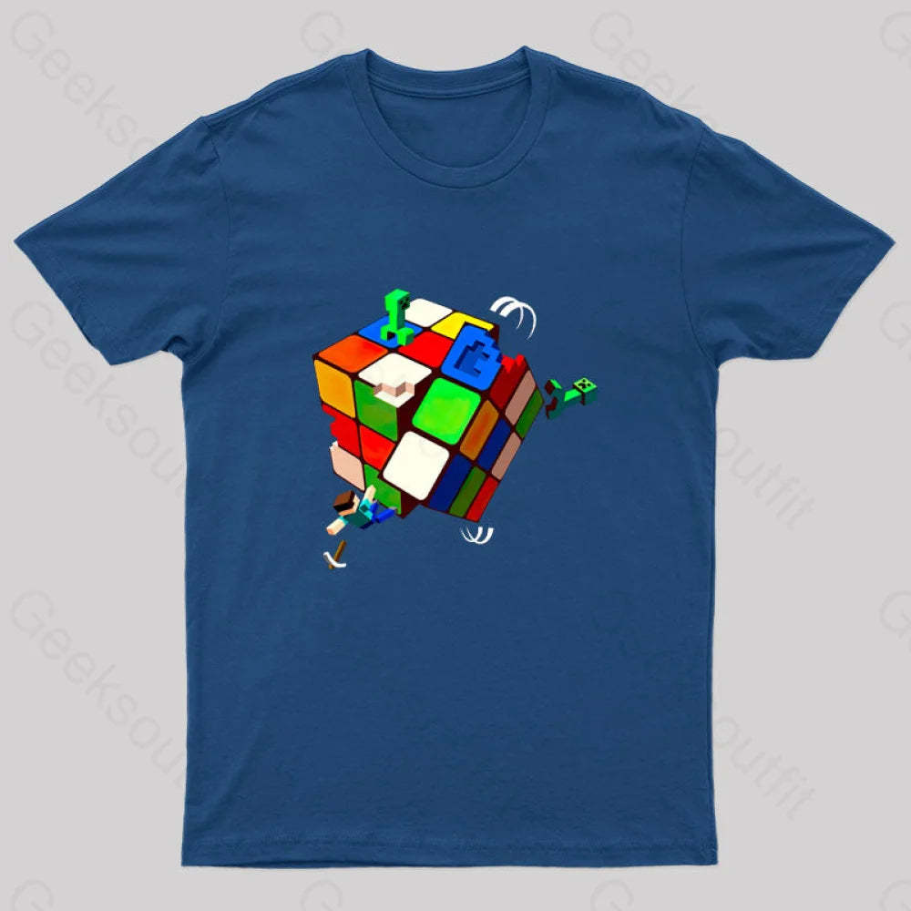 Minerubik T-Shirt Navy / S