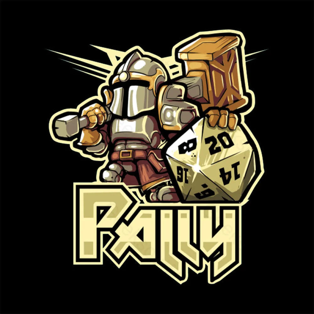 Mini Rpg Paladin Nerd T-Shirt