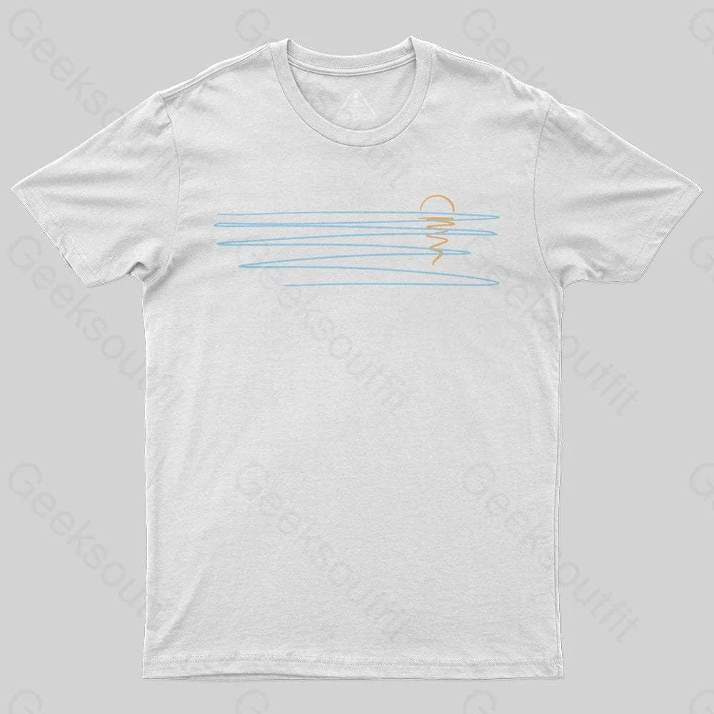 Minimal Sunset T-Shirt - Geeksoutfit