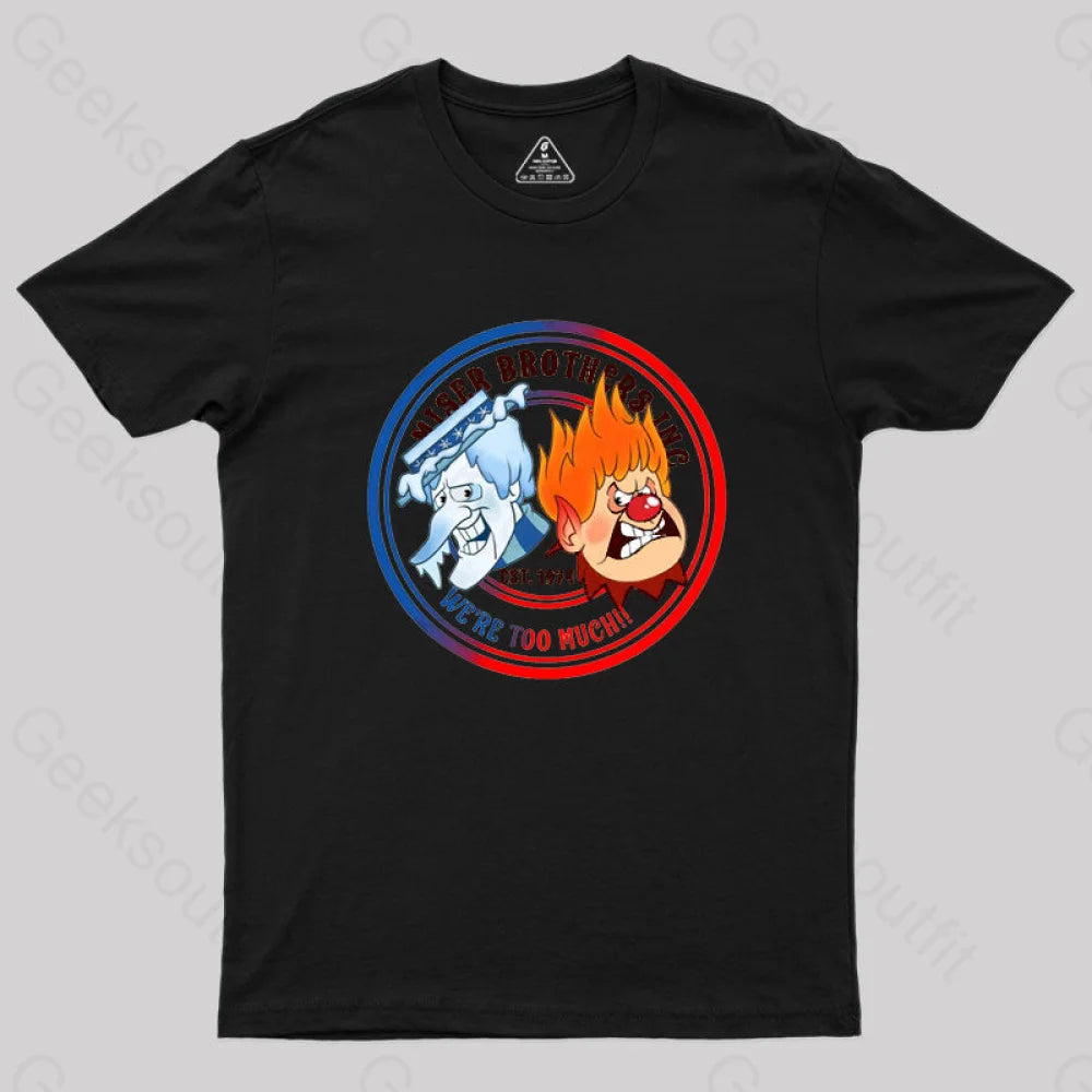 Miser Brothers Geek T-Shirt Black / S