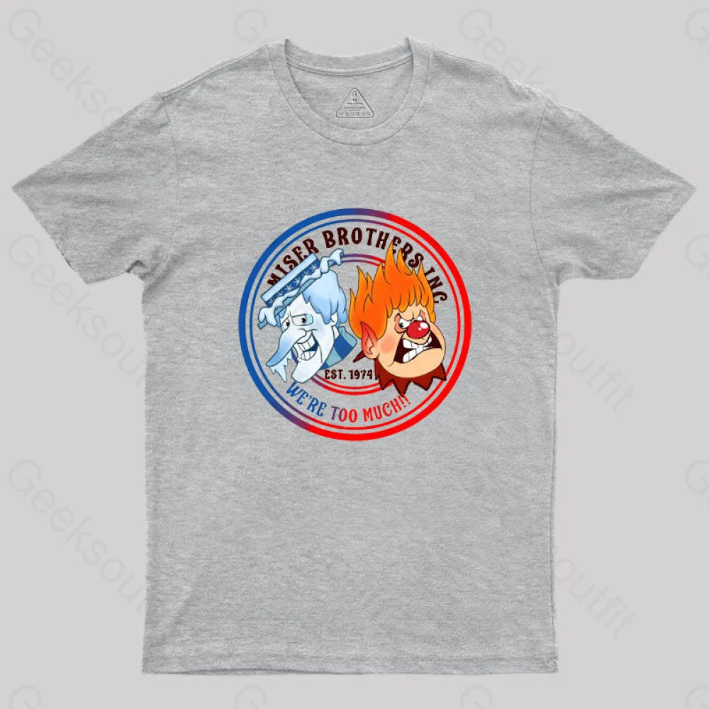 Miser Brothers Geek T-Shirt Grey / S