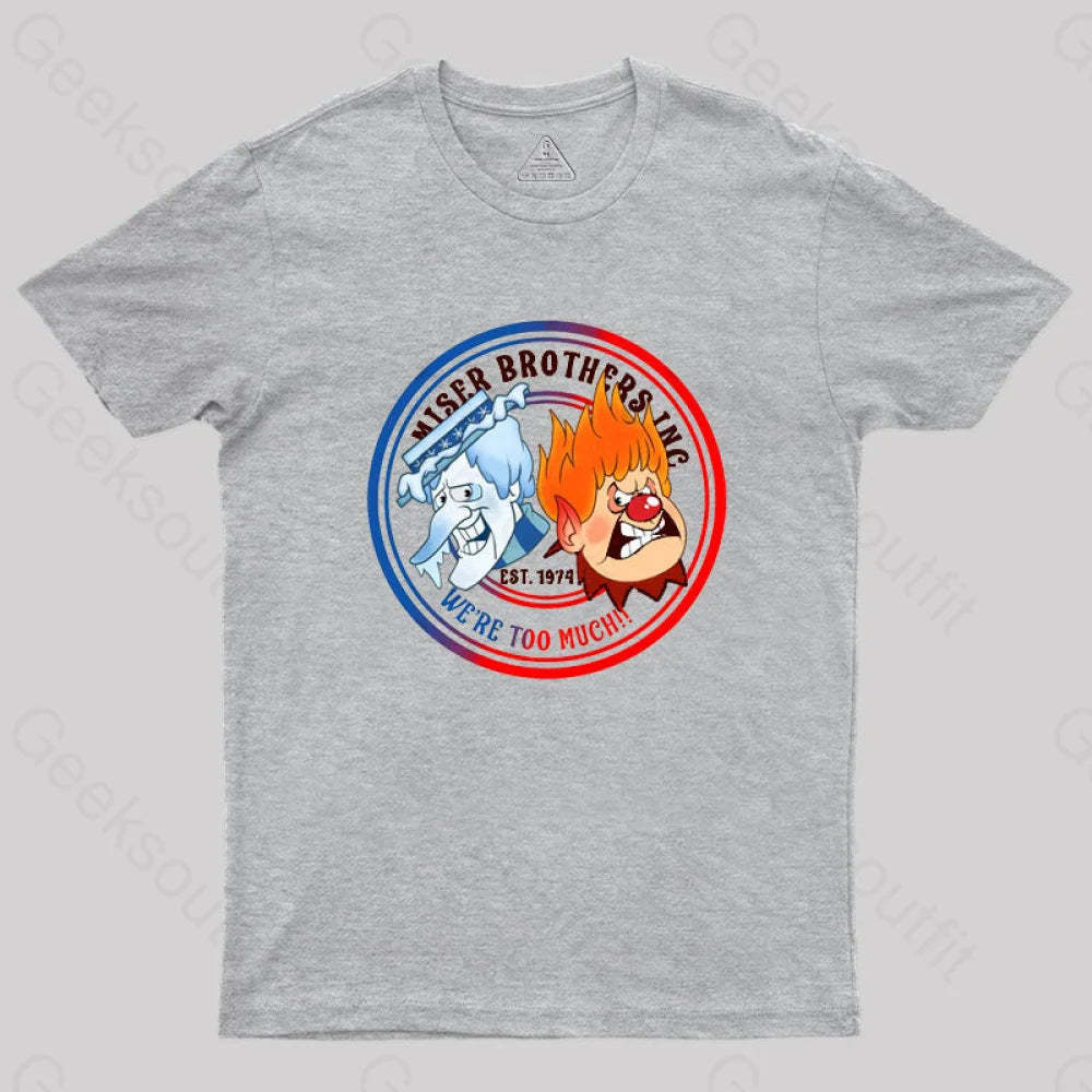 Miser Brothers Geek T-Shirt Grey / S