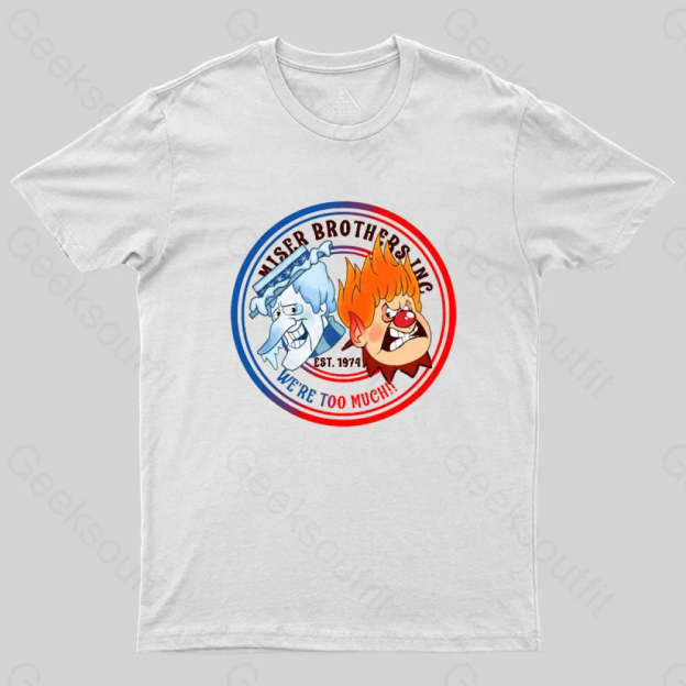 Miser Brothers Geek T-Shirt White / S