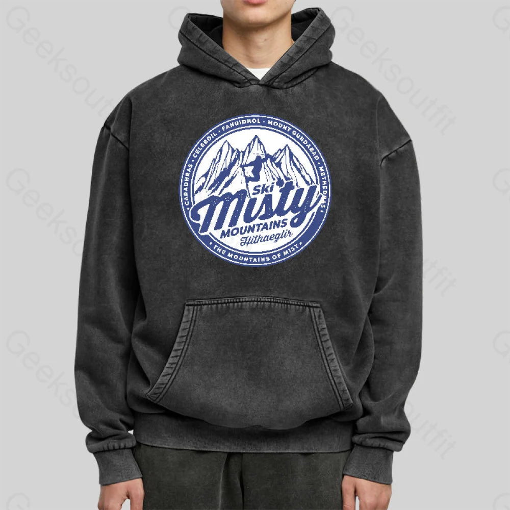 Misty Mountains Washed Hoodie